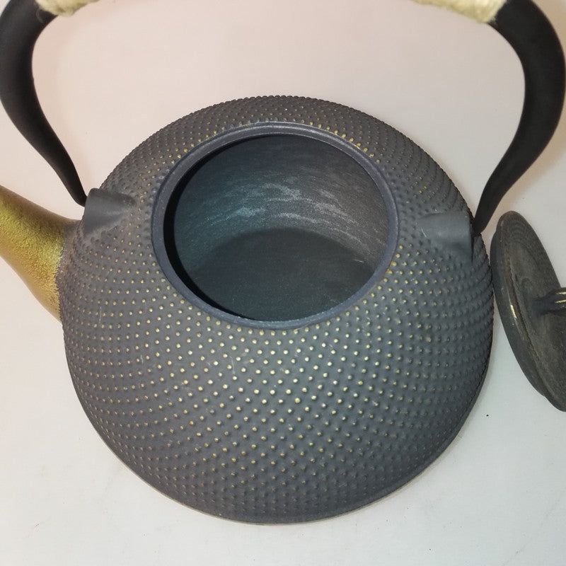 Japanese Nambu Cast Iron Teapot Gift Set (Handcrafted)