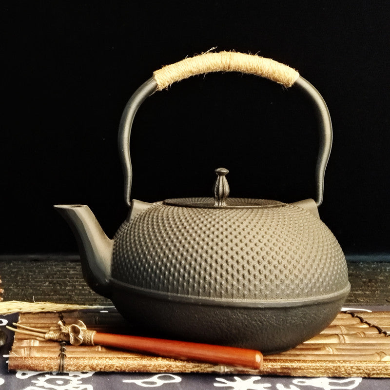 Japanese Nambu Cast Iron Teapot Gift Set (Handcrafted)