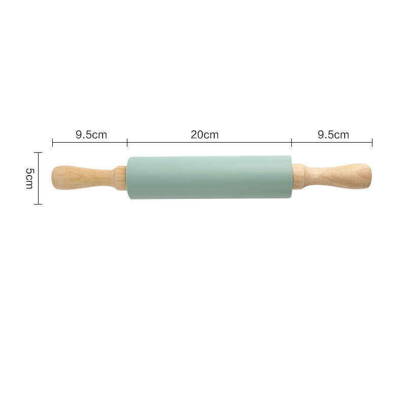 GripSure Thick Rolling Pin & Spacious Baking Mat