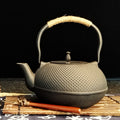 Japanese Nambu Cast Iron Teapot Gift Set (Handcrafted)