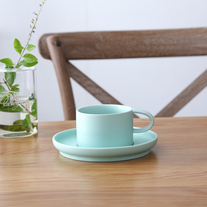 Elegant Tulip Ceramic Cup Set, 200ml