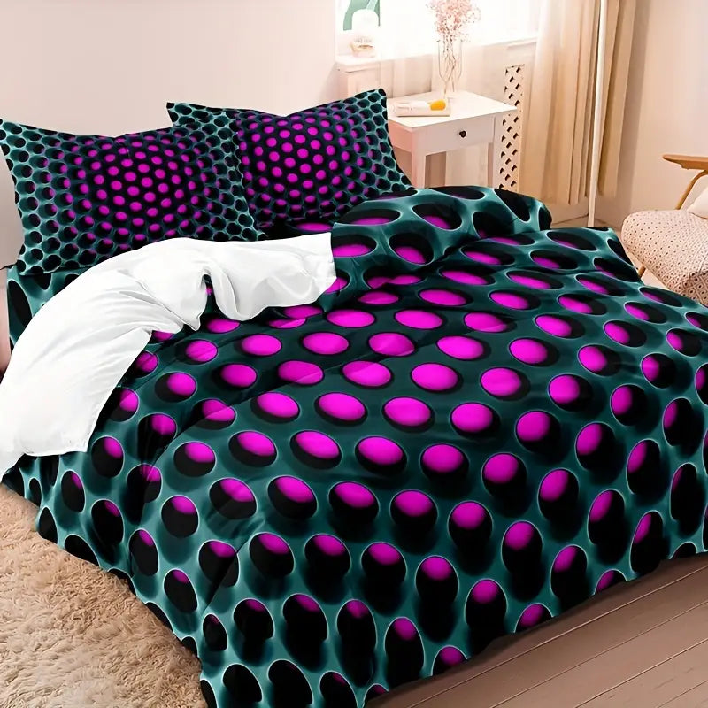 Cozy 3-Piece 3D Duvet Set