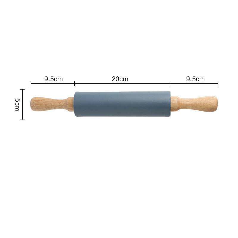 GripSure Thick Rolling Pin & Spacious Baking Mat