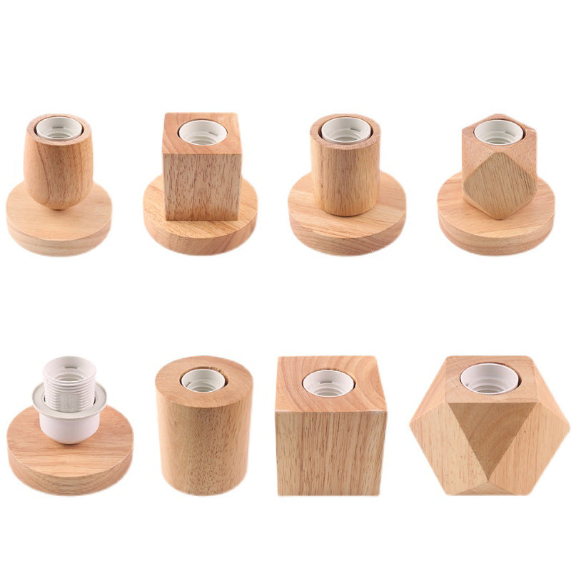 Cozy Glow Wooden Night Lamp Base