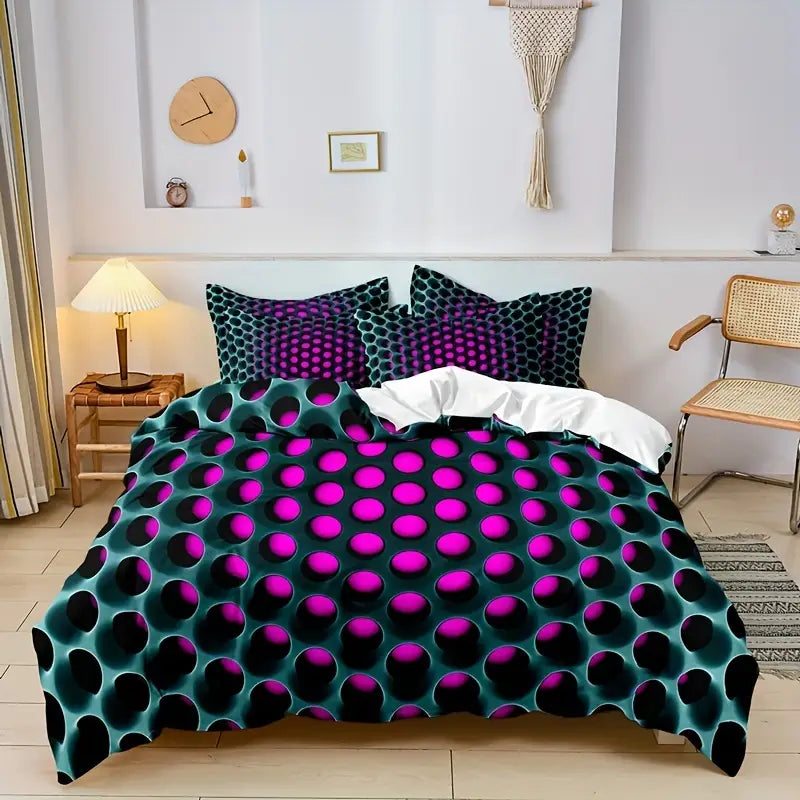 Cozy 3-Piece 3D Duvet Set